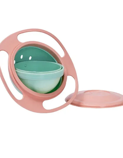 Load image into Gallery viewer, Universal Gyro Bowl Children Rotary Balance Novelty 360° Rotate Spill Proof Feeding Dishes Baby Training Rotary Balance Toy New
