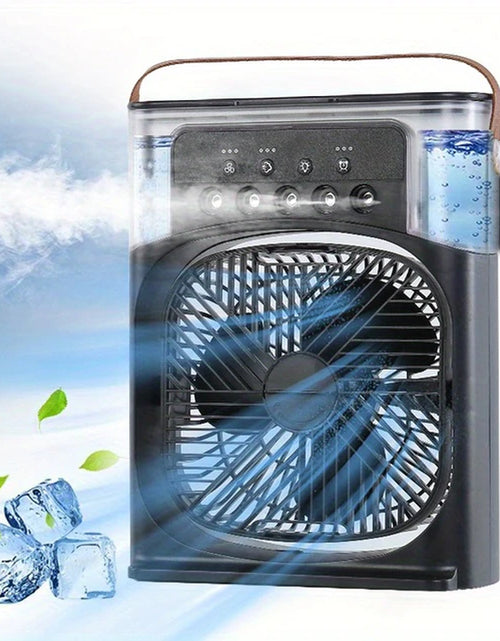 Load image into Gallery viewer, Portable Air Conditioner Fan Household Small Air Cooler Humidifier Hydrocooling Fan Portable Air Adjustment for Office 3 Speed
