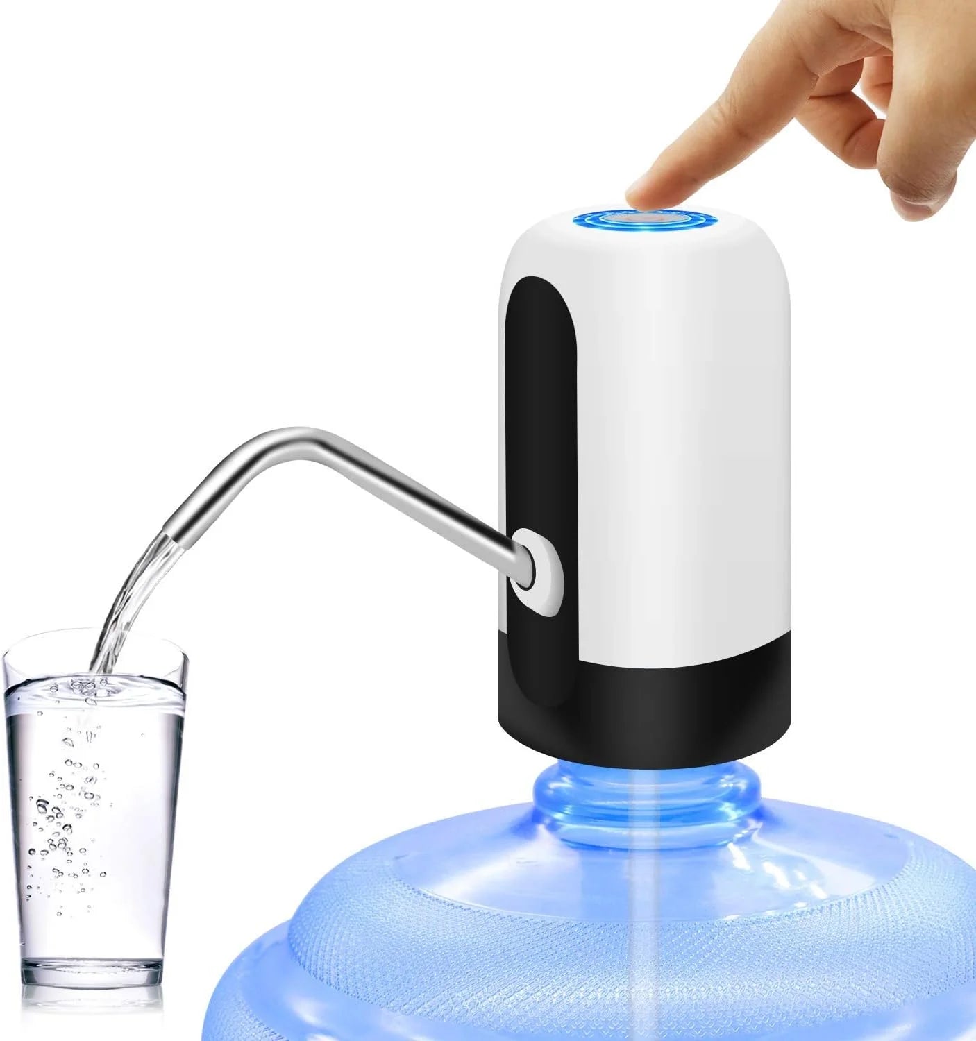 5 Gallon Water Dispenser Water Bottle Pump for 5 Gallon USB Charging Automatic Water Dispenser Portable Electric Water Dispenser for 5 Gallon Bottle