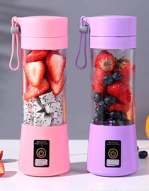 Load image into Gallery viewer, Hot Electric Juicer USB Rechargeable Handheld Smoothie Blender Fruit Mixers Milkshake Maker Machine Food Grade Material HOT SALE
