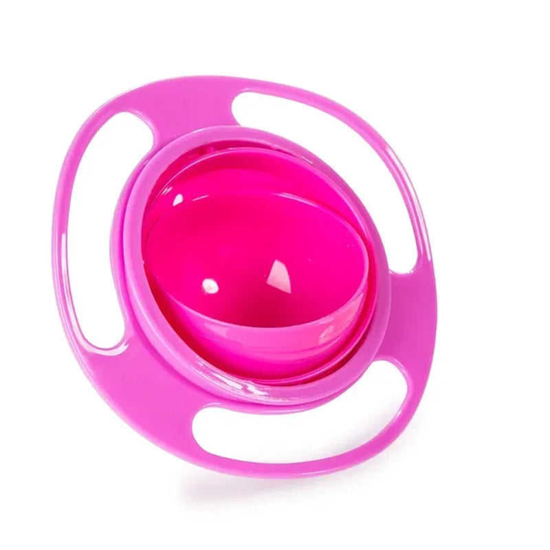 Universal Gyro Bowl Children Rotary Balance Novelty 360° Rotate Spill Proof Feeding Dishes Baby Training Rotary Balance Toy New